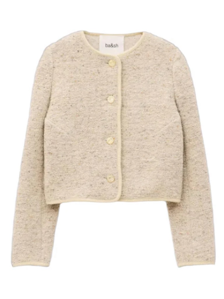 Ba&Sh Ba&Sh Jacket Deredith - Ecru